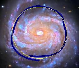 &Oacute;rbita del Sistema Solar en la Galaxia