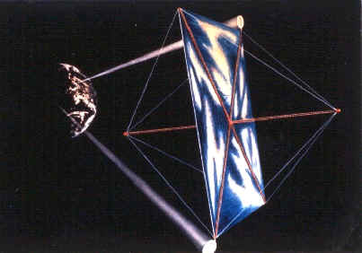 Rayos de Microondas desde un Sat&eacute;lite Solar