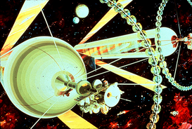 Ciudad Espacial Cil&iacute;ndrica Isla 3