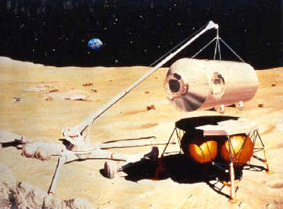 Construcci&oacute;n Modular de Base Lunar